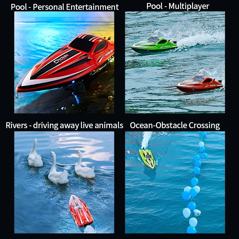 HJ818PRO RC Boat 2.4Ghz Brushless RC Boat
